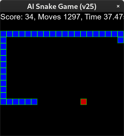 AI Snake Game Screenshot